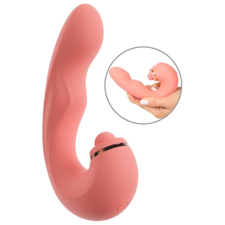 G-Punkt-Vibrator „be Impulsive“ mit pulsierender Klitoris-Kugel