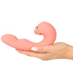 G-Punkt-Vibrator „be Impulsive“ mit pulsierender Klitoris-Kugel