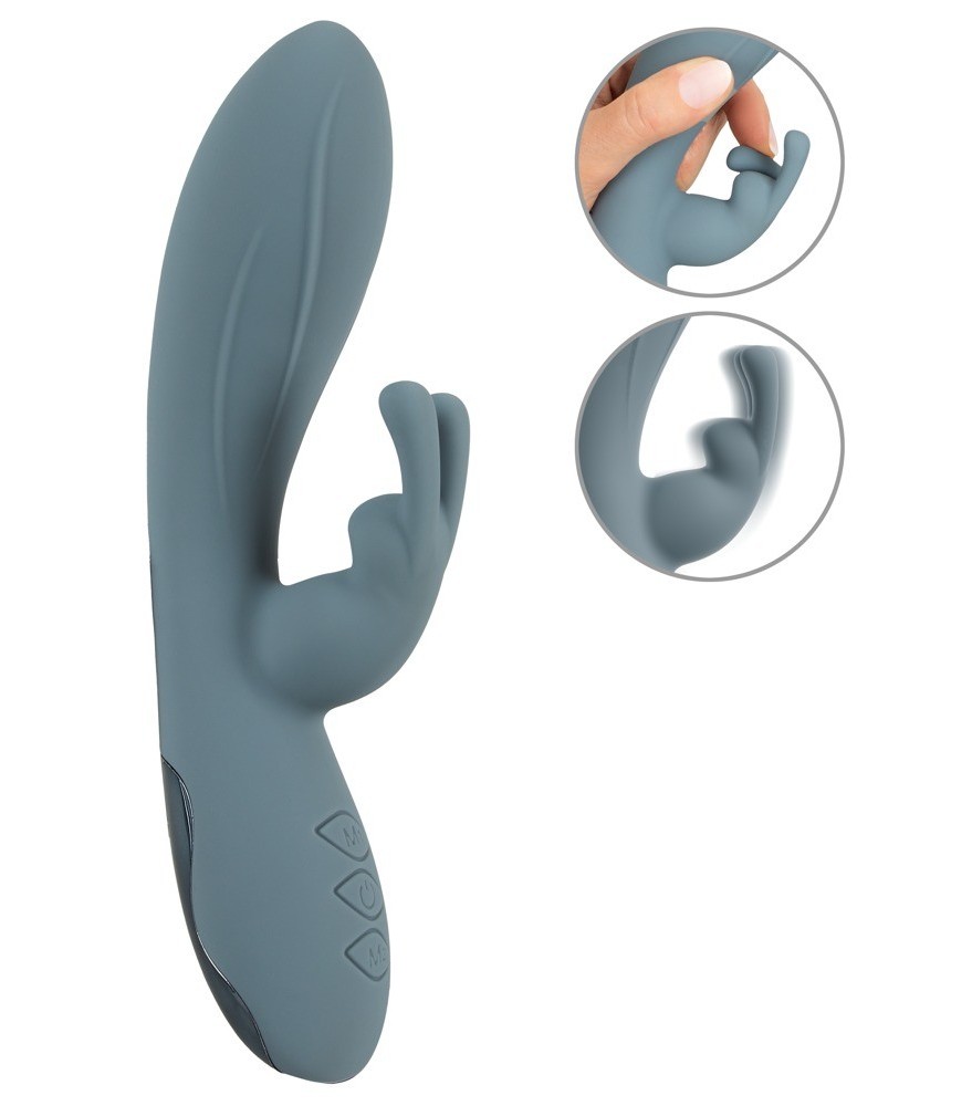 Rabbitvibrator „VELINA“ mit 2 x 10 Vibrationsmodi