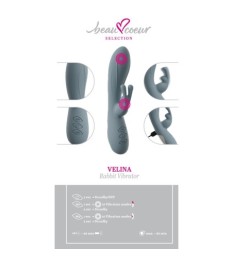 Rabbitvibrator „VELINA“ mit 2 x 10 Vibrationsmodi