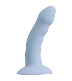 Vibrator „Heart Guy Blue“ mit herzförmigem Saugfuß