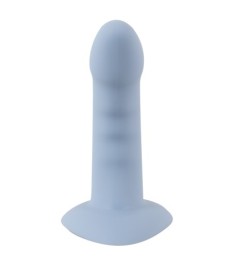 Vibrator „Heart Guy Blue“ mit herzförmigem Saugfuß
