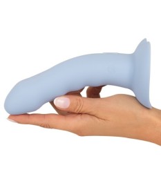 Vibrator „Heart Guy Blue“ mit herzförmigem Saugfuß
