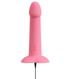 Vibrator „Heart Guy Pink“ mit herzförmigem Saugfuß