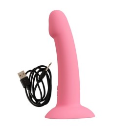Vibrator „Heart Guy Pink“ mit herzförmigem Saugfuß