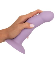 Vibrator „Heart Guy Purple“ mit herzförmigem Saugfuß