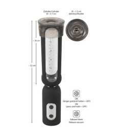 Penispumpe, automatisch mit Messskala
