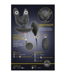 Analvibrator mit Spreiz- und Pumpfunktion