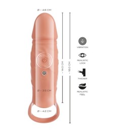 Stoßvibrator mit Kugel-Klitorisvibrator