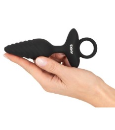 Vibro-Analplug im Spiral-Design