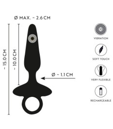 Vibro-Analplug mit 10 Vibrationsmodi