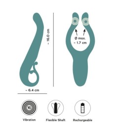 Multi-Vibrator „The Magician“ mit 16 Vibrationsmodi