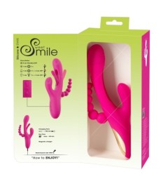 Rabbitvibrator „Triple Vibe With Flicking Tongue“ mit Anal-Stimulator