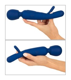 Massagestab „2in1 Wand with Flicking Tongue“, beidseitig verwendbar