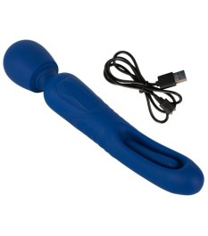 Massagestab „2in1 Wand with Flicking Tongue“, beidseitig verwendbar