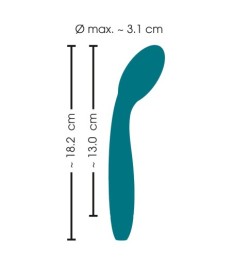 Vibro-Analplug im Spiral-Design