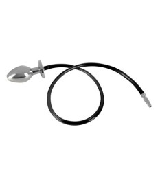 Penis- und Analplug mit Verbindungsschlauch „P*** to A**”