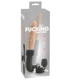 Stoßvibrator „RC Fucking Machine Flesh“ mit abnehmbarem Saugfuß