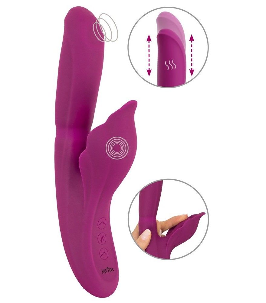 Rabbitvibrator mit 4 Funktionen