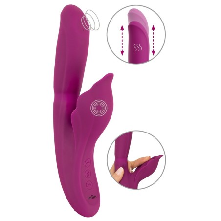 Rabbitvibrator mit 4 Funktionen