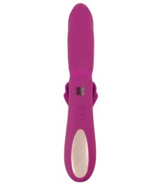 Rabbitvibrator „Triple Vibe With Flicking Tongue“ mit Anal-Stimulator