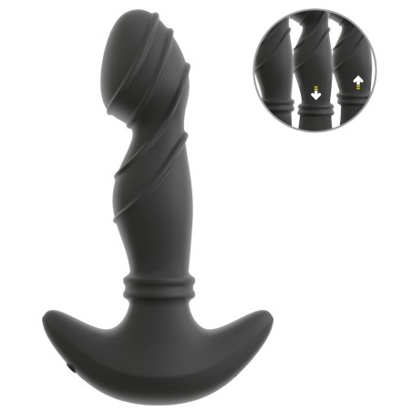 Prostata-Vibrator mit Rimming-Massageringen