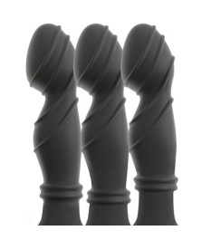 Prostata-Vibrator mit Rimming-Massageringen