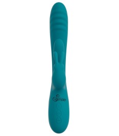 Rabbitvibrator mit Stoßfunktion und G-Punkt-Zunge