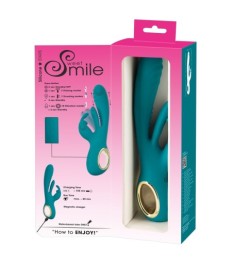 Rabbitvibrator mit Stoßfunktion und G-Punkt-Zunge