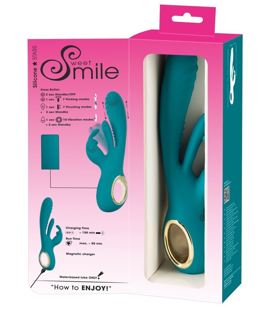 Vibrator mit dynamisch nickendem Massagekopf