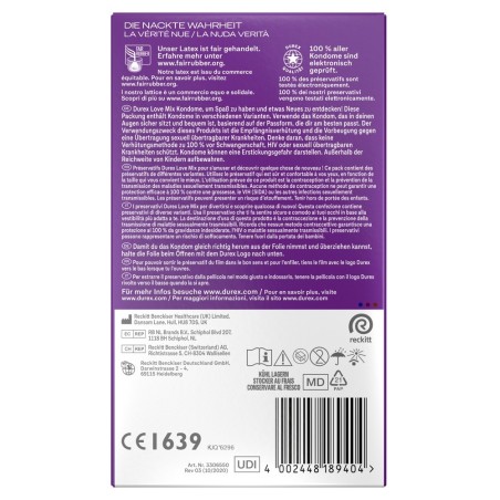 Kondome „Natural Feeling“ latexfrei