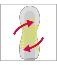 Masturbator „Spinner“ mit Saug- und Dreh-Effekt