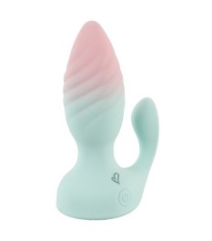 Rabbitvibrator mit Stoßfunktion