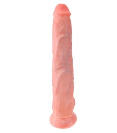 Naturdildo „14" Cock with Balls" mit Saugfuß