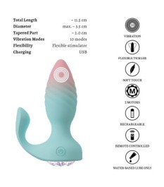 Auflegevibrator „Vibrating Popsicle“ mit 10 Vibrationsmodi