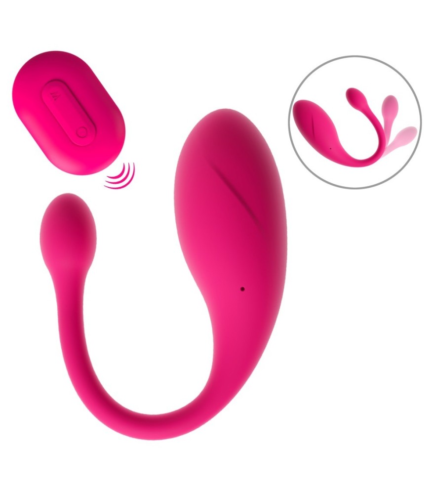 Vibro-Ei „KORAL“ mit Fernbedienung