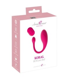 Vibro-Ei „KORAL“ mit Fernbedienung