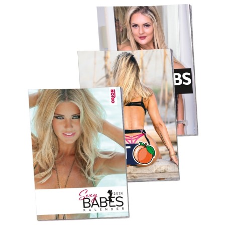 3-teiliges Pin-up-Kalender-Set 2026