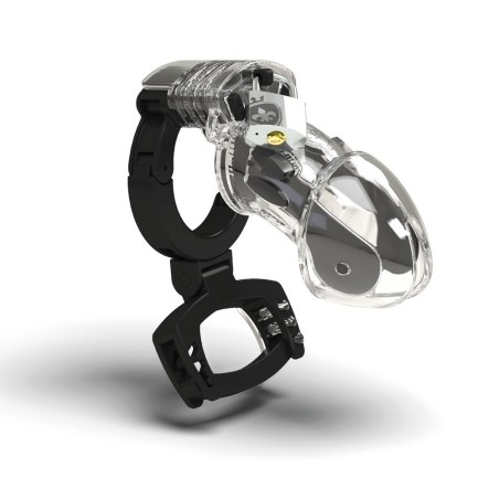 Peniskäfig „Pubic Enemy No 3“ mit Hodenquetsche