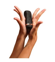 Rabbitvibrator mit Stoßfunktion und G-Punkt-Zunge