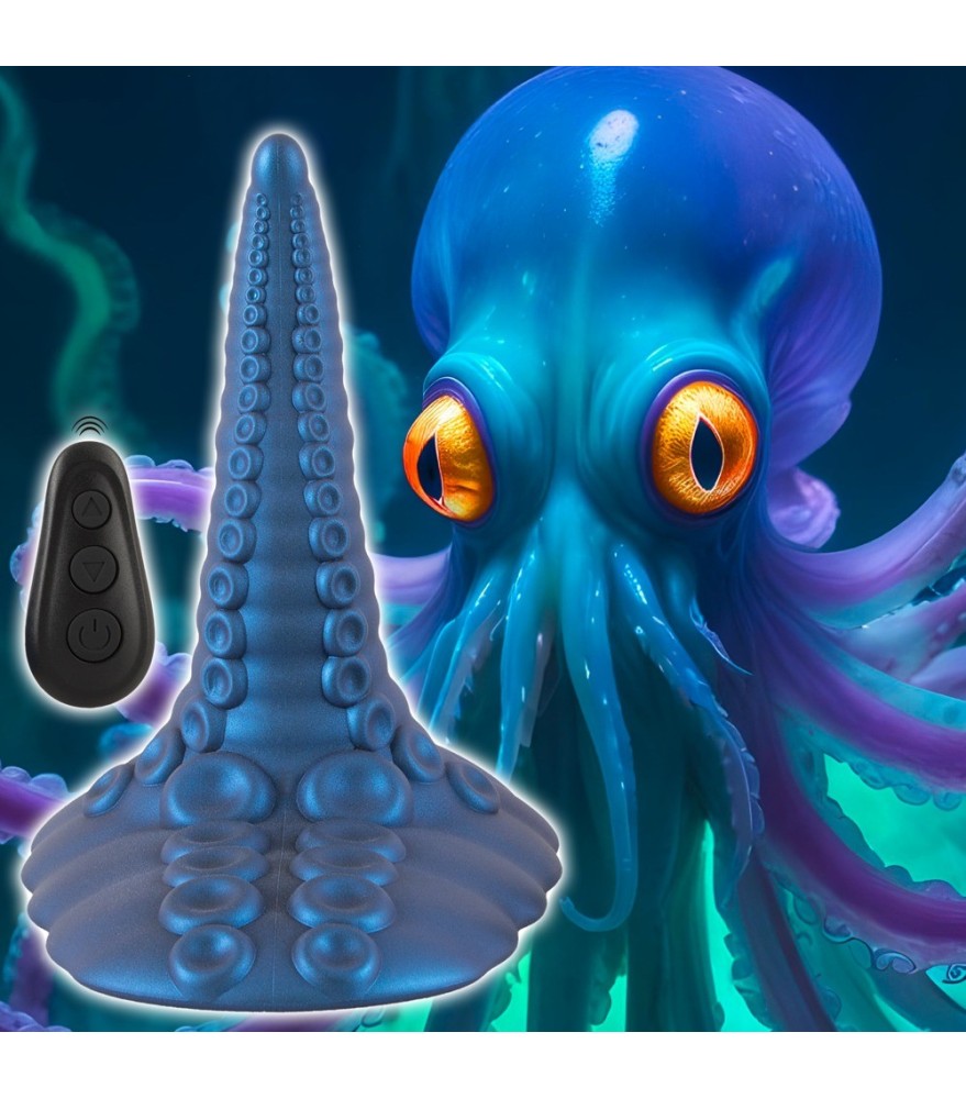 Aufsitzvibrator „Tentacle Pad“ mit Fernbedienung