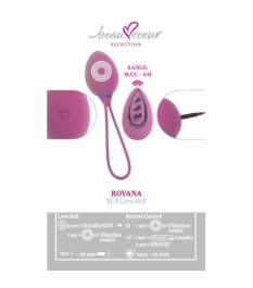 Vibro-Ei „ROVANA“ mit Fernbedienung