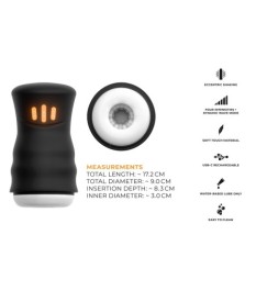 Masturbator „GYRO“ mit Highspeed-Kreiselmotor