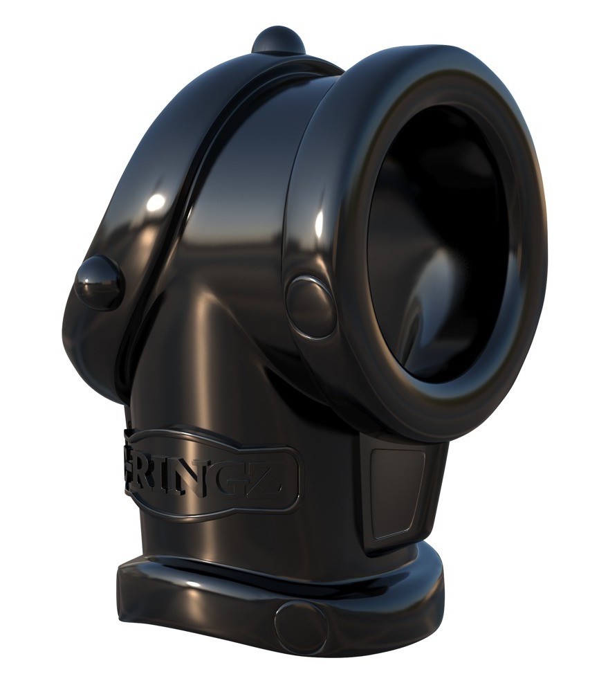 Penisring „Rock Hard Cock Pipe“ mit Hodenring