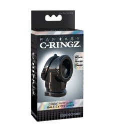 Penisring „Rock Hard Cock Pipe“ mit Hodenring