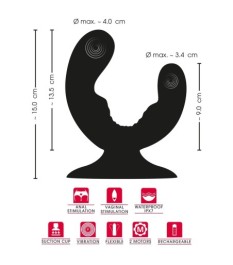 Doppelvibrator mit Saugfuß