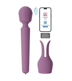 Massagestab „Emma Neo 2“ inklusive Bunny-Aufsatz