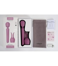 Massagestab „Emma Neo 2“ inklusive Bunny-Aufsatz