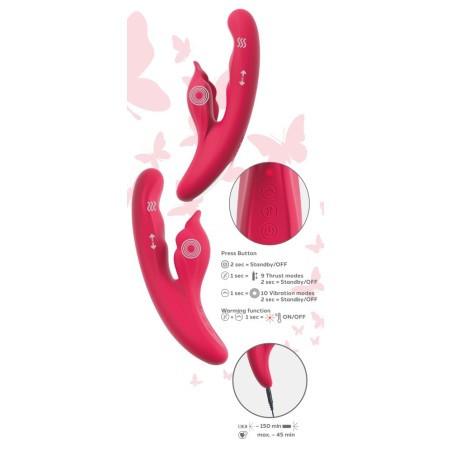 3-teiliges Analplug-Set mit Vibration