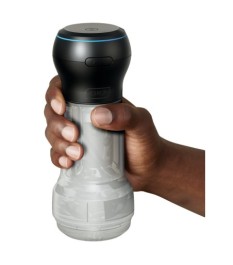 2-teiliges Masturbator-Set „Feel Pocket Stroker Crystal + PowerBlow Co